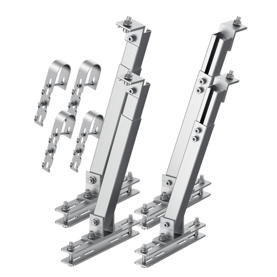 Installationshalterung für Solarmodule