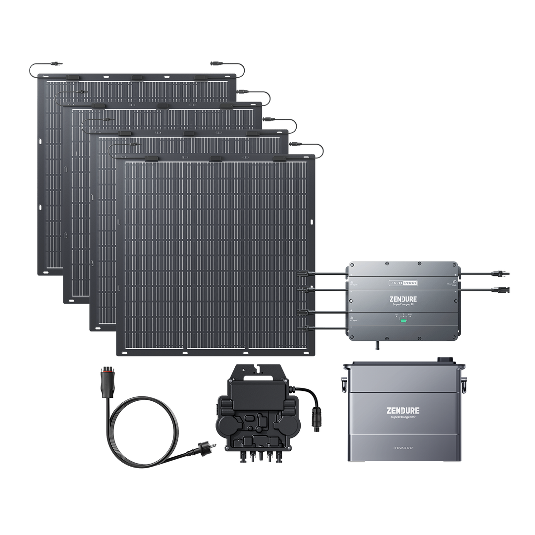 Zendure SolarFlow Hub 2000 Balkonkraftwerk