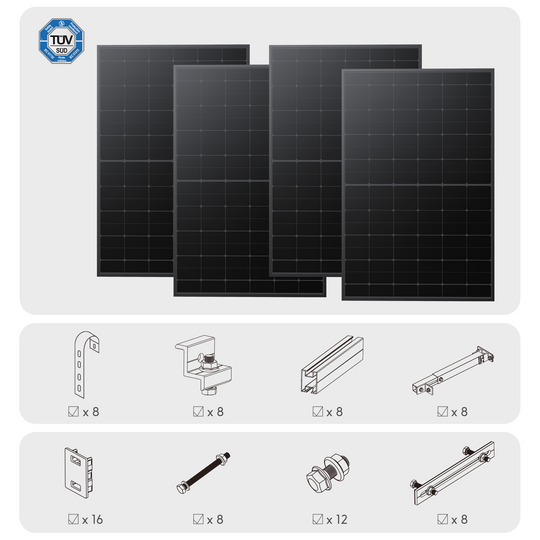 Zendure 840W Solarmodule (2x 420W)