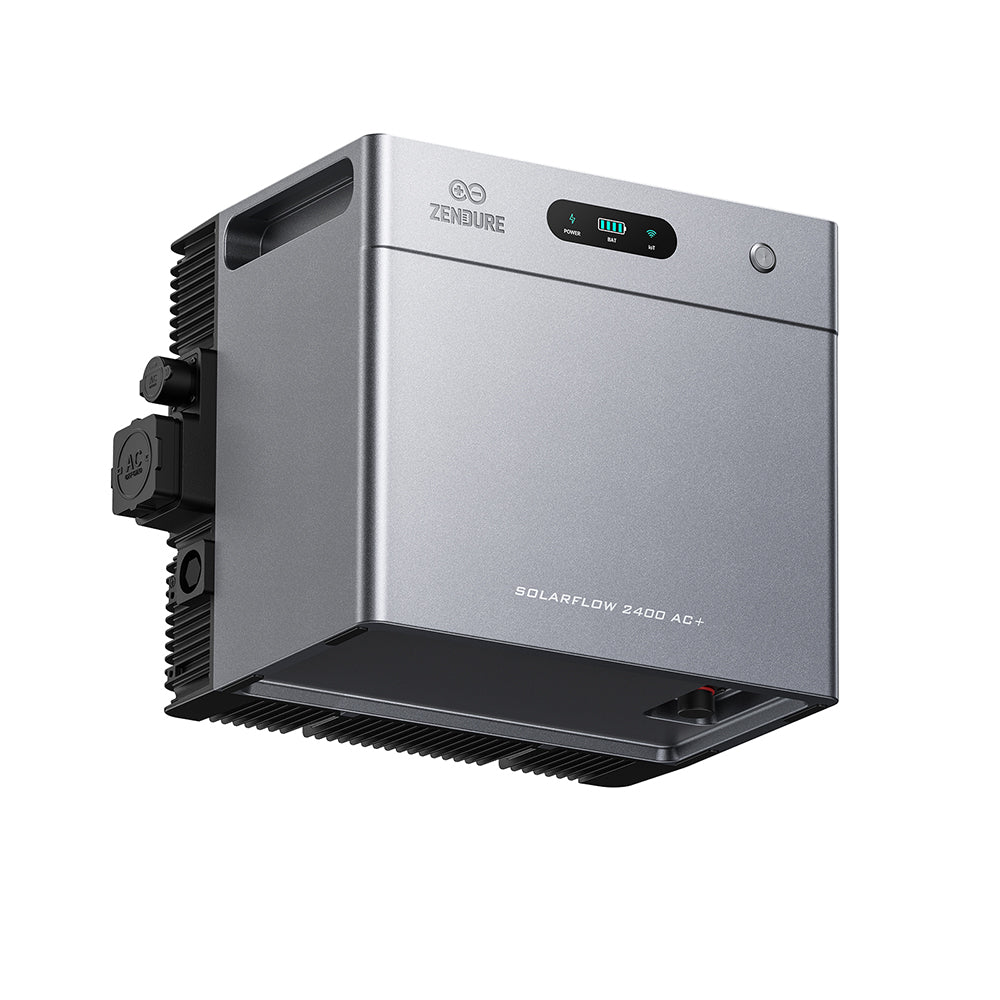Seitenansicht des SolarFlow 2400 AC+