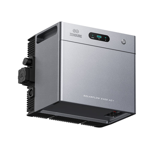 Seitenansicht des SolarFlow 2400 AC+