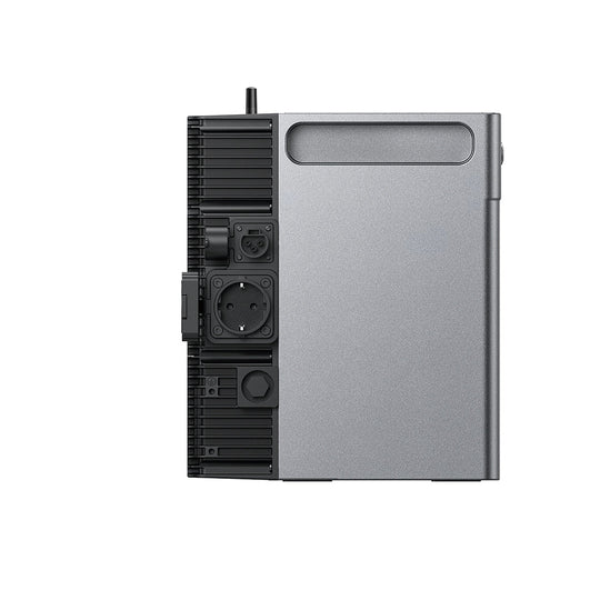 Seitenansicht des SolarFlow 2400 AC+