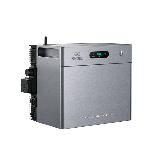 Seitenansicht des SolarFlow 2400 AC+