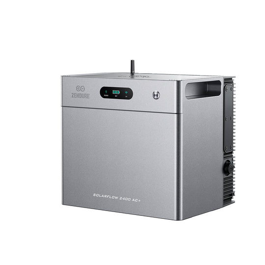 Seitenansicht des SolarFlow 2400 AC+