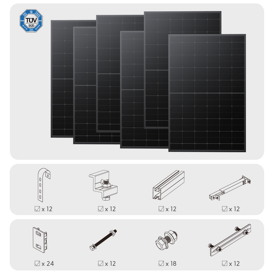 Zendure 840W Solarmodule (2x 420W)