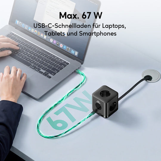 Zendure 6-in-1 Power Strip Cube