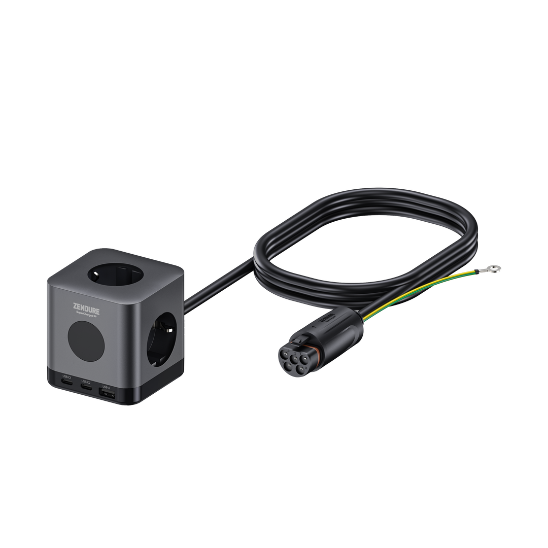 Zendure 6-in-1 Power Strip Cube