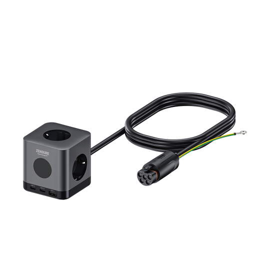 Zendure 6-in-1 Power Strip Cube