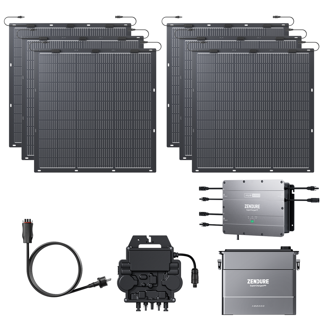 Zendure SolarFlow Hub 2000 Balkonkraftwerk