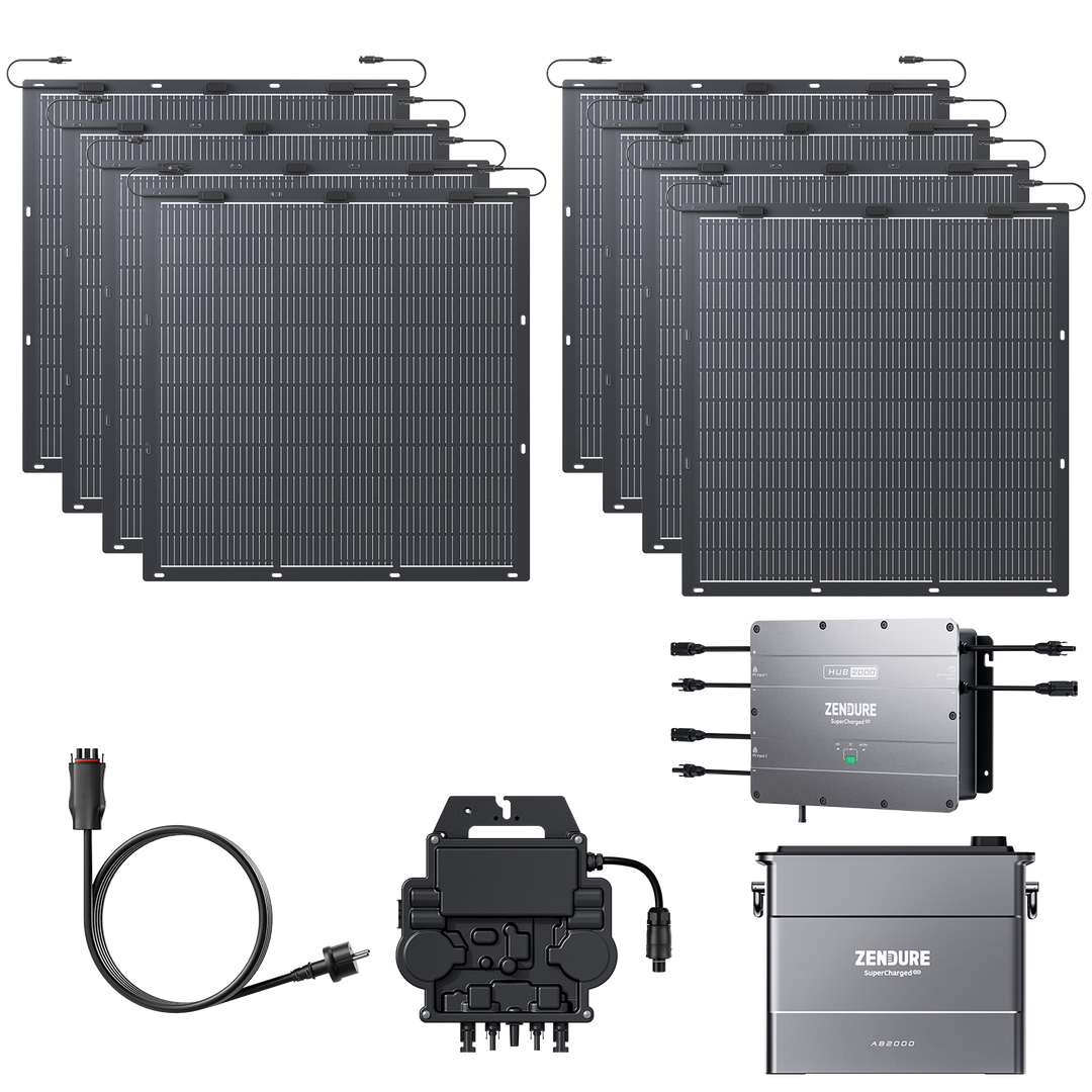 Zendure SolarFlow Hub 2000 Balkonkraftwerk