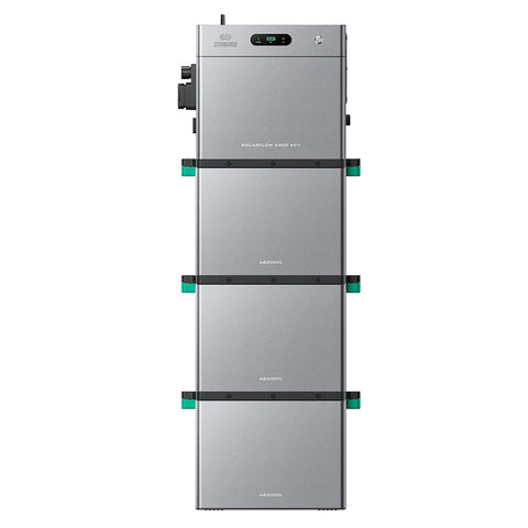 SolarFlow 2400 AC+ mit drei zus?tzlichen Batterien