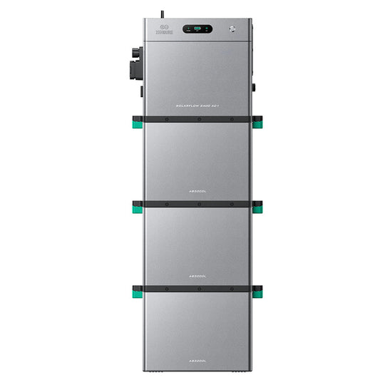 SolarFlow 2400 AC+ mit drei zus?tzlichen Batterien