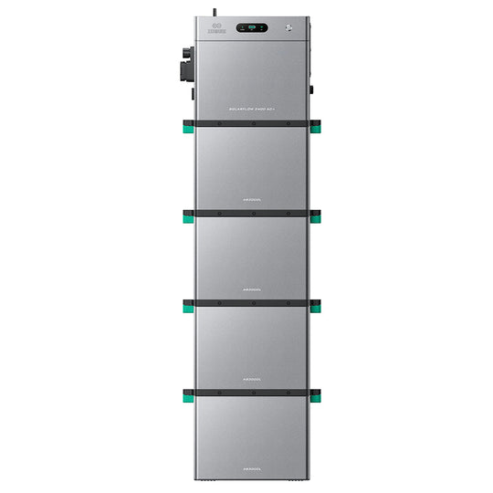 SolarFlow 2400 AC+ mit vier zus?tzlichen Batterien