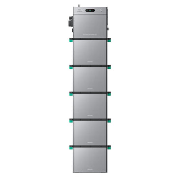 SolarFlow 2400 AC+ mit f邦nf zus?tzlichen Batterien