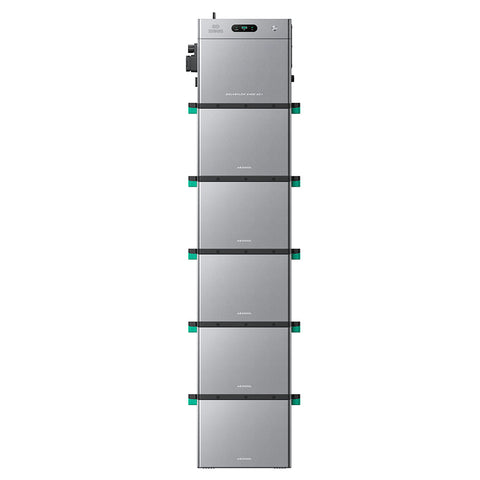 SolarFlow 2400 AC+ mit f邦nf zus?tzlichen Batterien