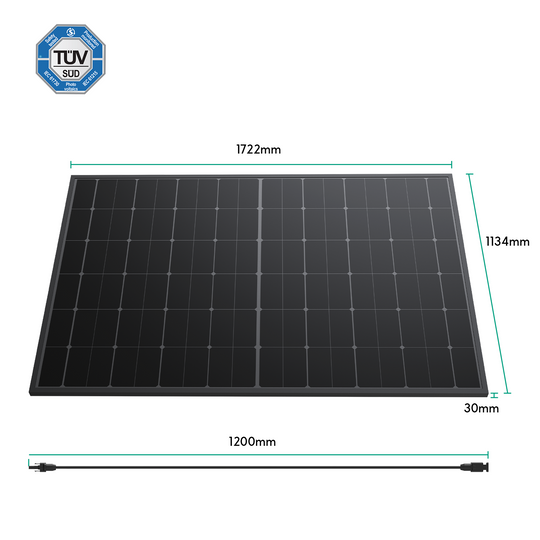 Zendure 840W Solarmodule (2x 420W)