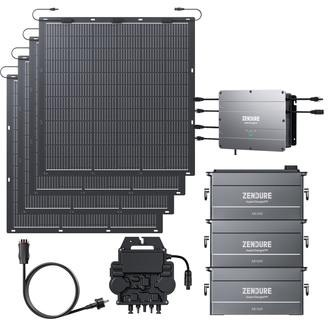 Zendure SolarFlow Hub 1200 Balkonkraftwerk